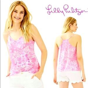 NWT Lilly Pulitzer Dusk Top Pink Sorbet XXS